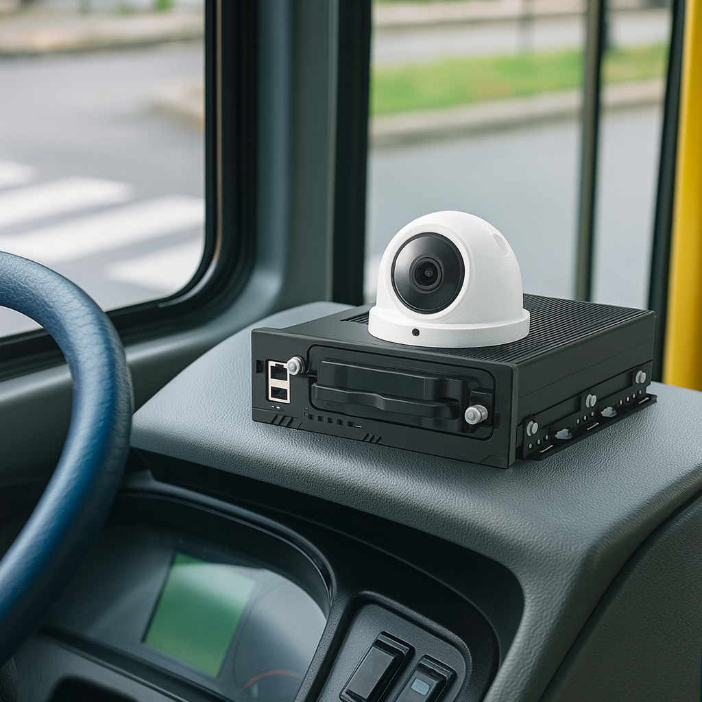 Araç İçi Kamera ve Kayıt Sistemleri - Temsili sistem görseli