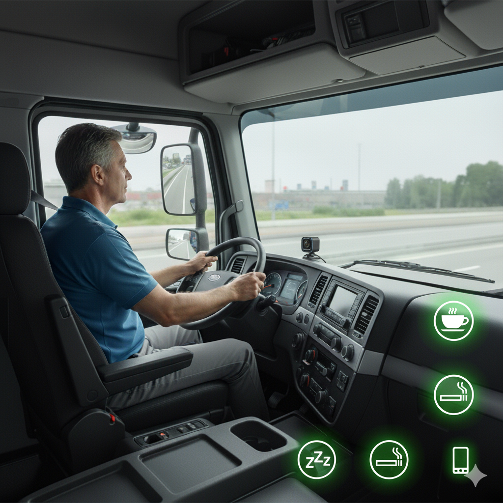 DSM – Sürücü İzleme Sistemi - Temsili sistem görseli