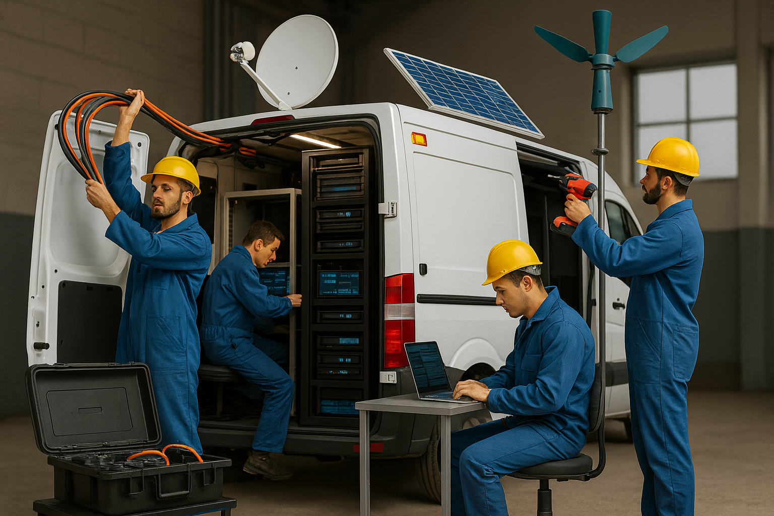 OEM Üretim ve Proje Entegrasyon Hizmeti - Temsili sistem görseli